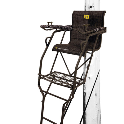 Hawk Hunting Big Denali Ladderstand with 26" Wide Seat and 23" Backrest, Multi - VMInnovations