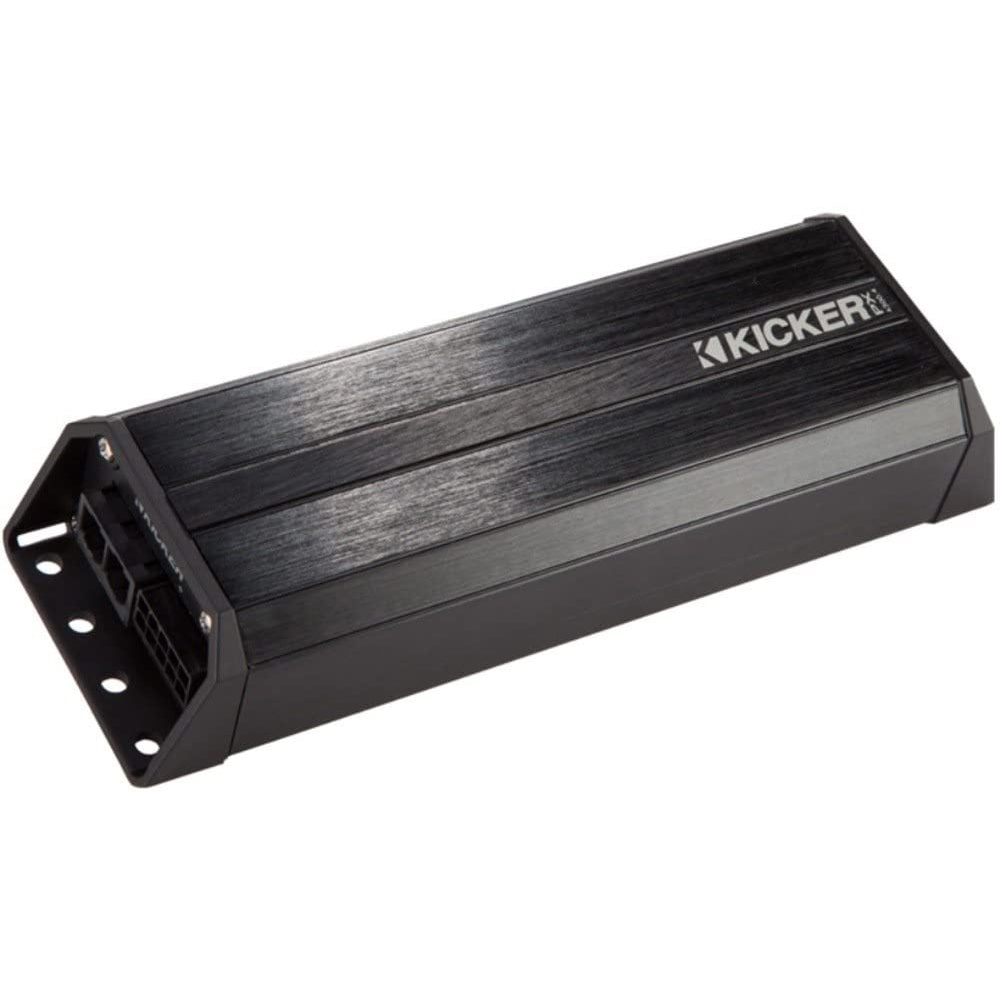 Kicker 42PXA3004 PXA Series 4 Channel Amplifier for Car Audio Speakers, Black