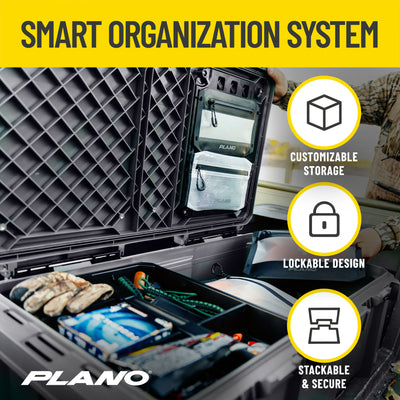 Plano GoNow Box, Waterproof Gear Storage & Utility Container, Large, Olive Drab