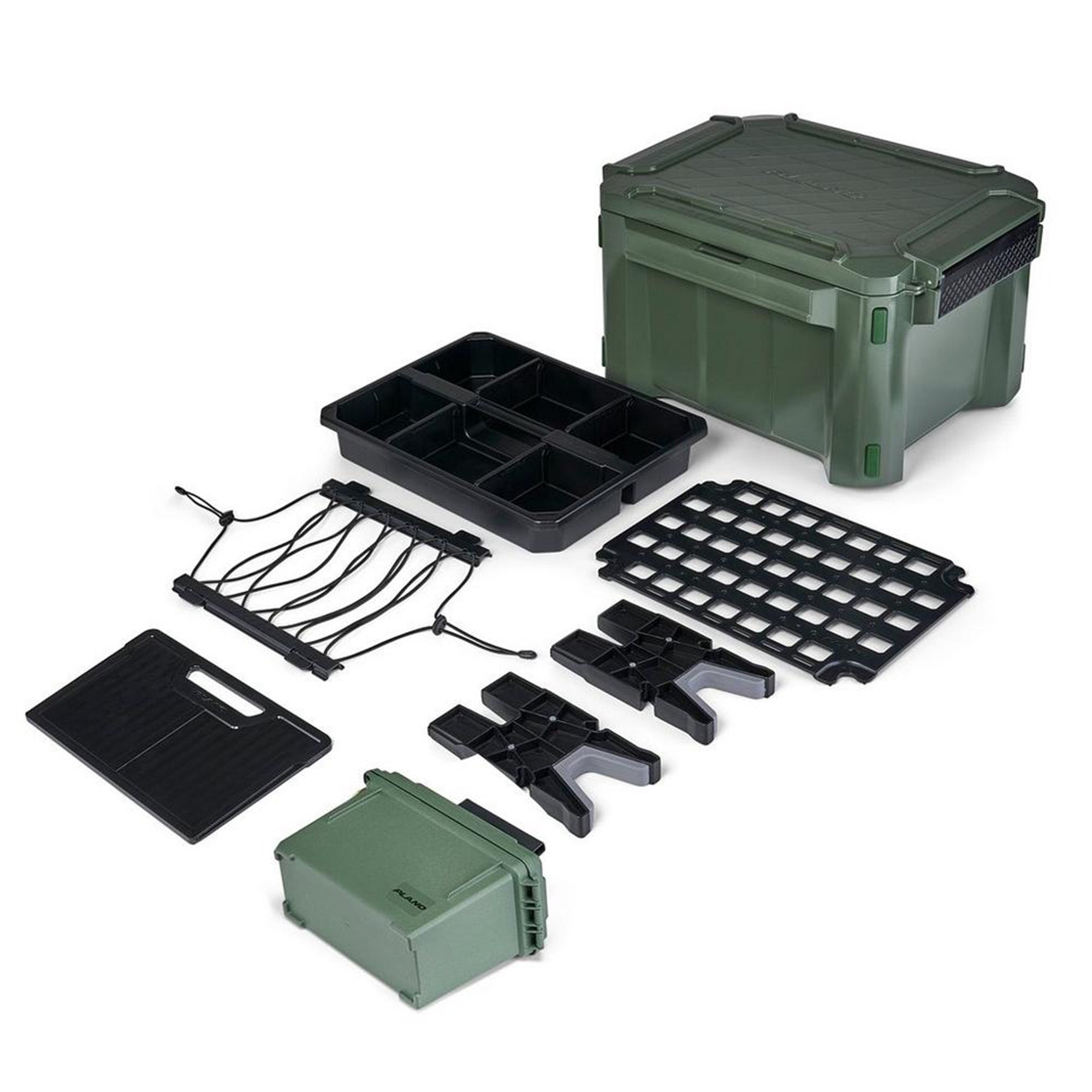 Plano GoNow Hunt Kit Waterproof Field Box w Cleaning Rest & MOLLE Board Open Box