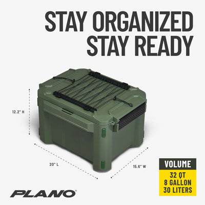 Plano GoNow Hunt Kit Waterproof Field Box w Cleaning Rest & MOLLE Board Open Box