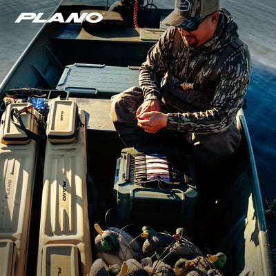 Plano GoNow Hunt Kit Waterproof Field Box w Cleaning Rest & MOLLE Board Open Box