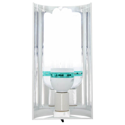 Hydrofarm Hydroponic Fluorescent 125 Watt Grow Light System with Cord (4 Pack)