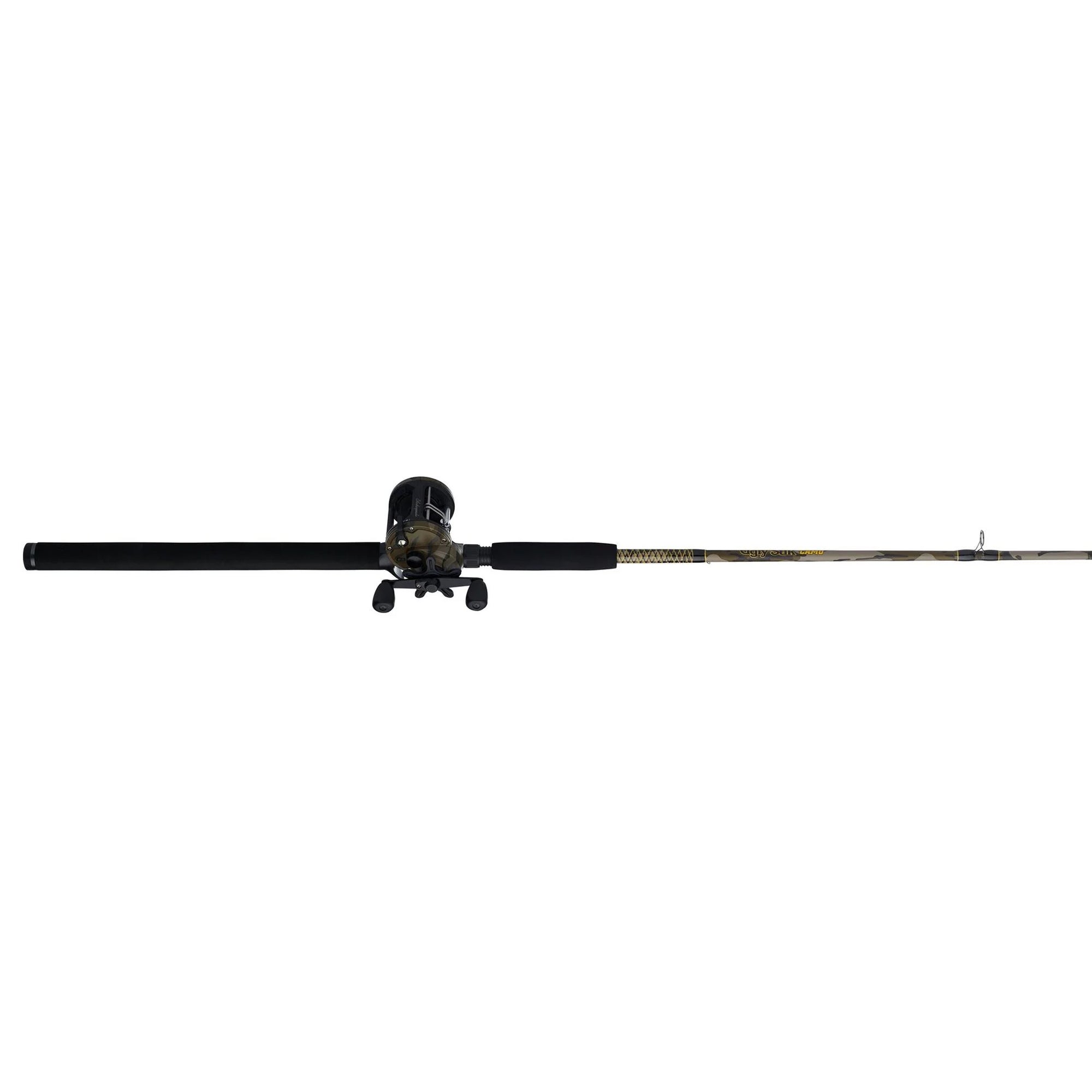 Ugly Stik 1-Pc Camo Conventional Rod & Reel Combo, 7' Medium Heavy, Size 20 Reel