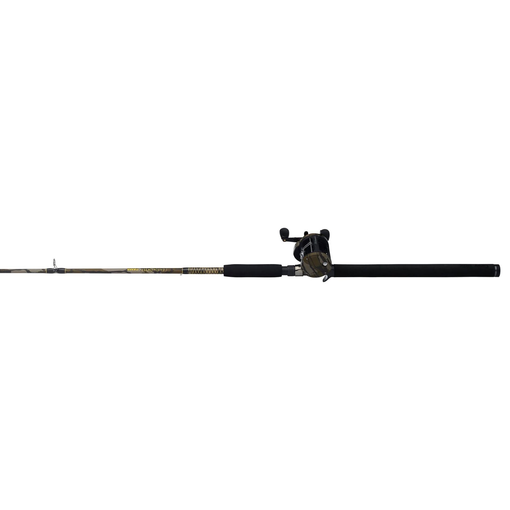Ugly Stik 1-Pc Camo Conventional Rod & Reel Combo, 7' Medium Heavy, Size 20 Reel