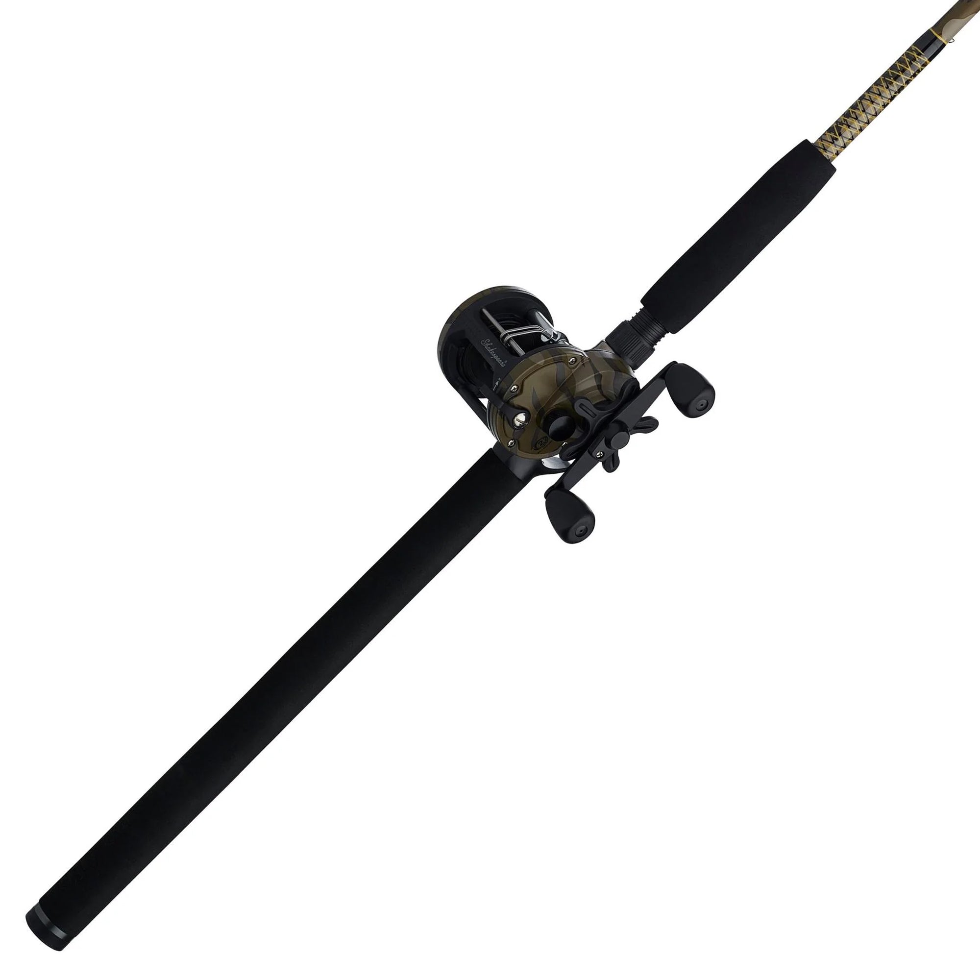 Ugly Stik 1-Pc Camo Conventional Rod & Reel Combo, 7' Medium Heavy, Size 20 Reel