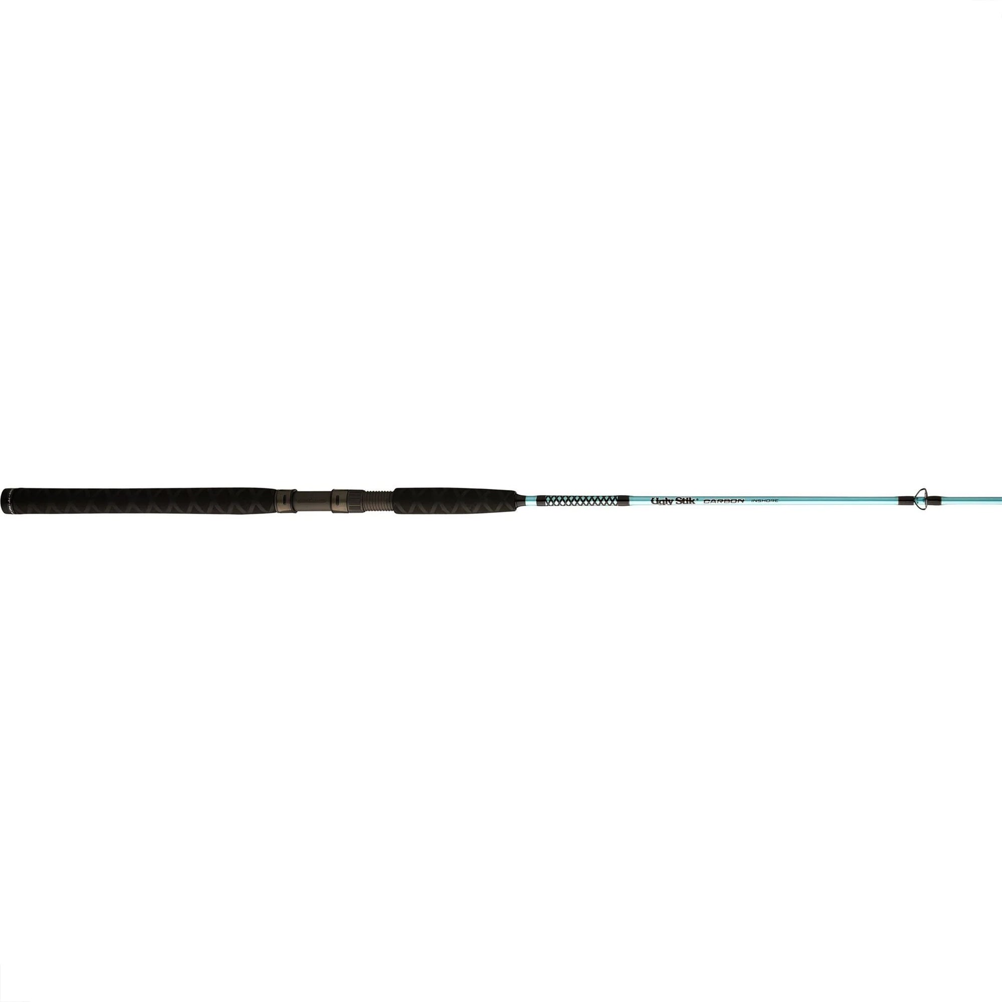 Ugly Stik Carbon Inshore Casting Rod, 7 Feet, Medium Heavy Power, Seafoam Green