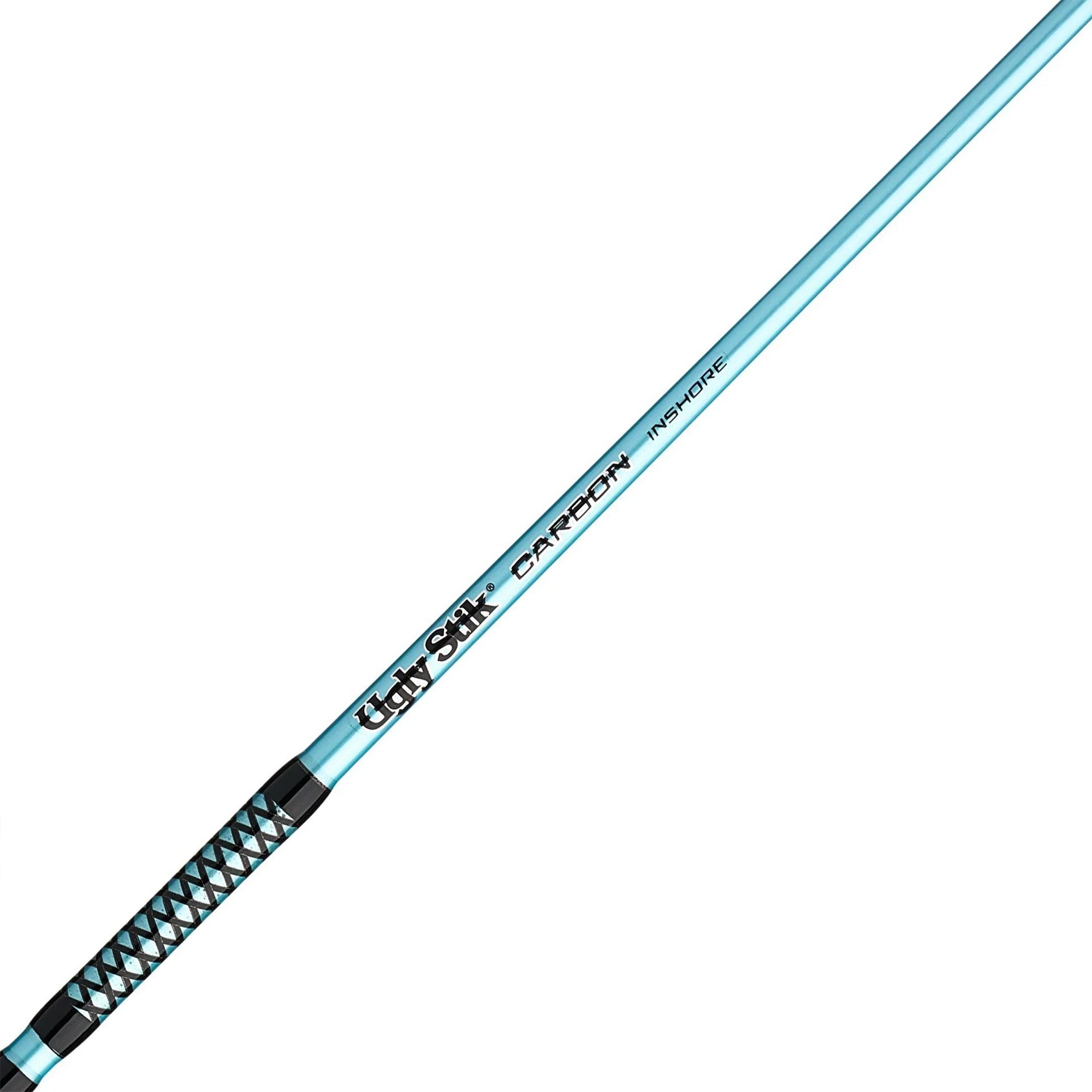 Ugly Stik Carbon Inshore Casting Rod, 7 Feet, Medium Heavy Power, Seafoam Green