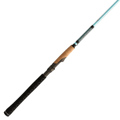 Ugly Stik Carbon Inshore Spinning Rod, 7 Feet, Medium-Light Power, Seafoam Green