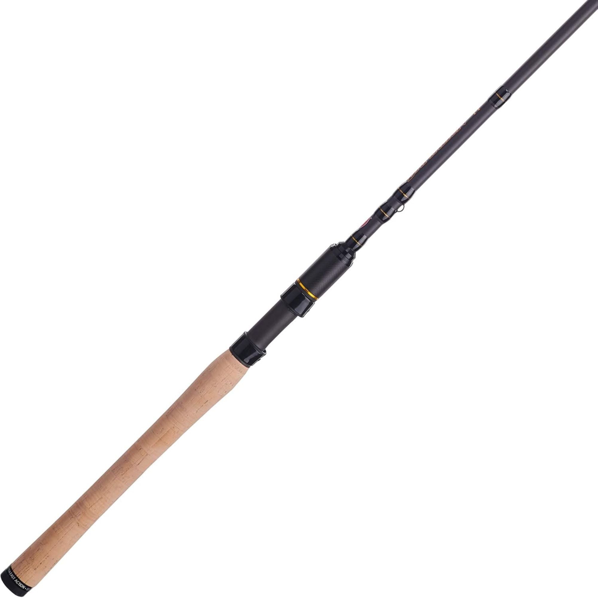 Penn Battalion II Inshore Spinning Rod, 7'6" with 10-17 Pound Load, Black/Gold