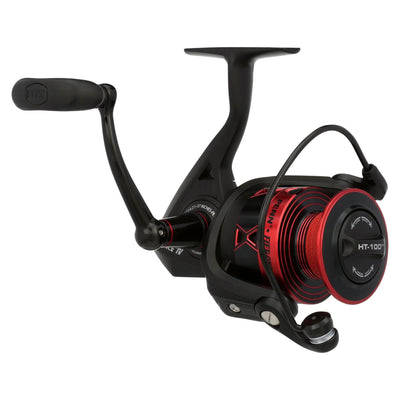 PENN Fierce IV Spinning Fishing Reel, 6.2:1 Gear Ratio, Size 4000, Black/Red