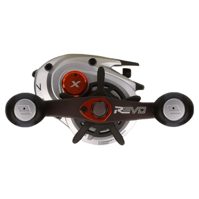 Abu Garcia Revo 5 X Low Profile Baitcast Reel, 27" Retrieve, Right Hand, White