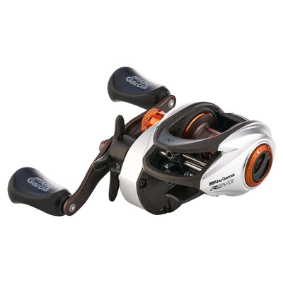 Abu Garcia Revo 5 X Low Profile Baitcast Reel, 27" Retrieve, Right Hand, White