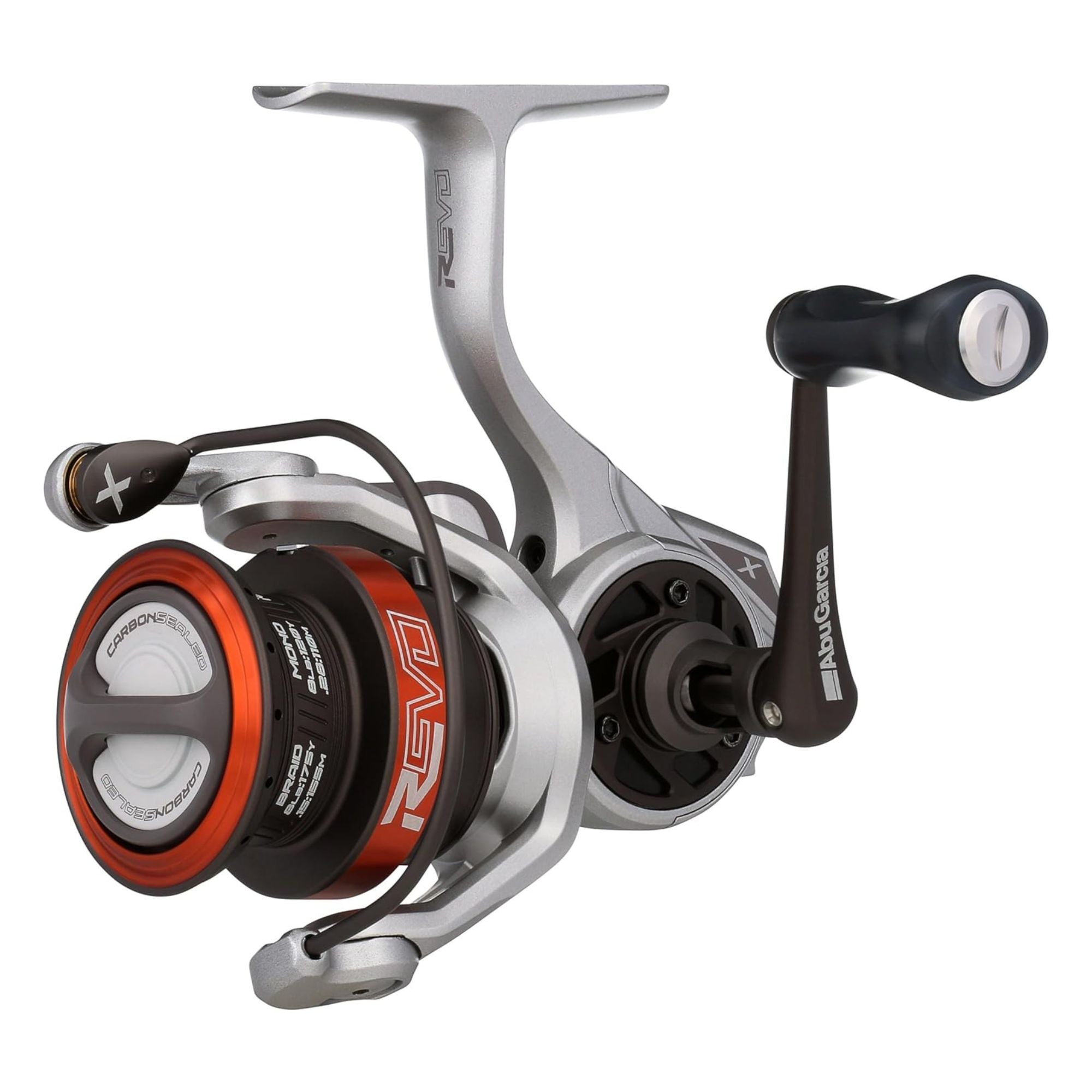 Abu Garcia Revo 3 X Spinning Reel, 33.5" Retrieve, Ambidextrous, Silver