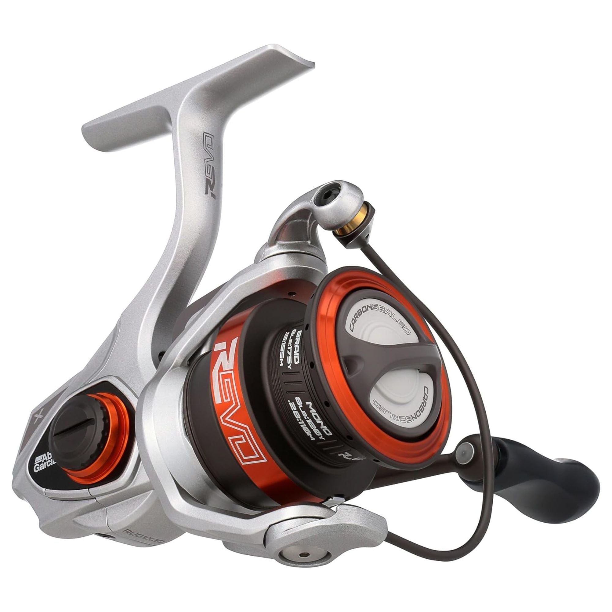Abu Garcia Revo 3 X Spinning Reel, 33.5" Retrieve, Ambidextrous, Silver