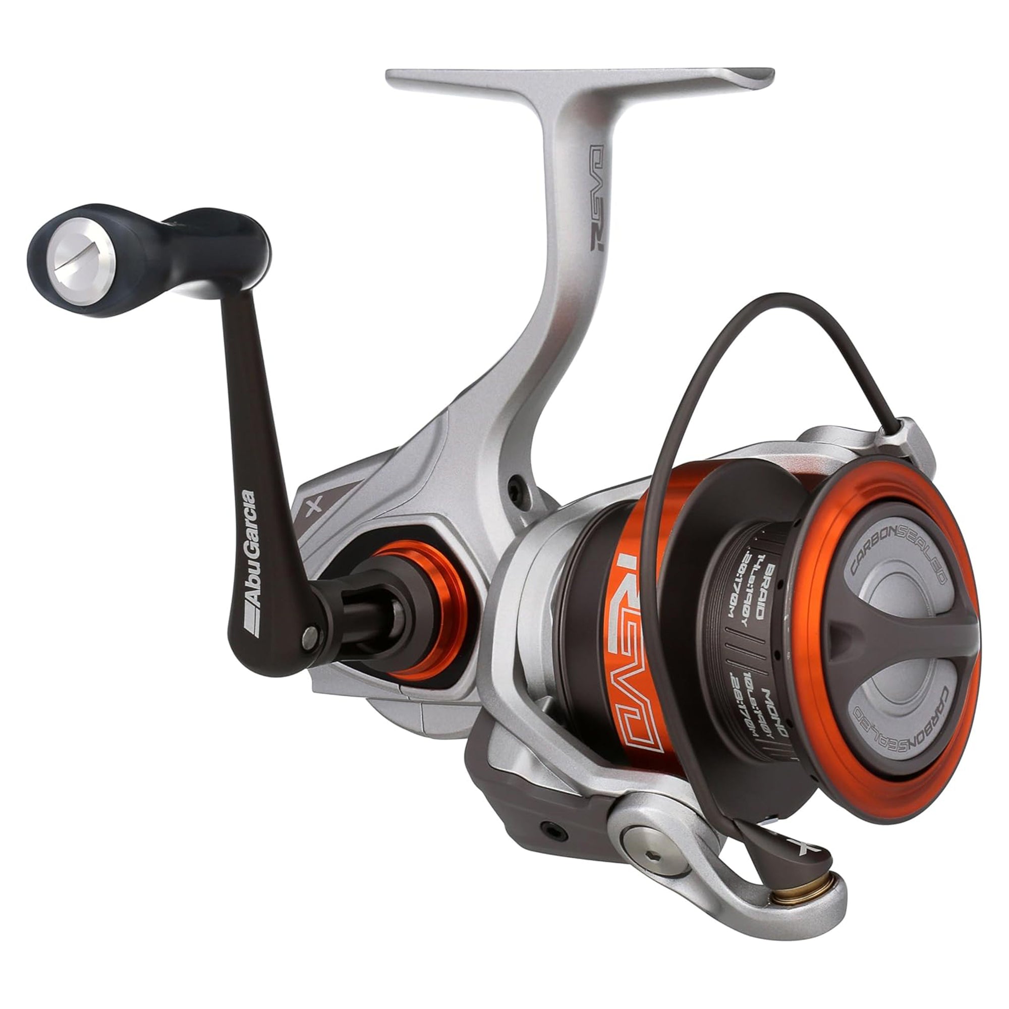 Abu Garcia Revo X Spinning Reel, Smooth Carbon Drag, 6.2:1 Gear Ratio, Size 30