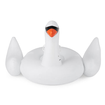 Swimline Swimming Pool Giant Rideable Swan Inflatable Float Toy 75" (Open Box)