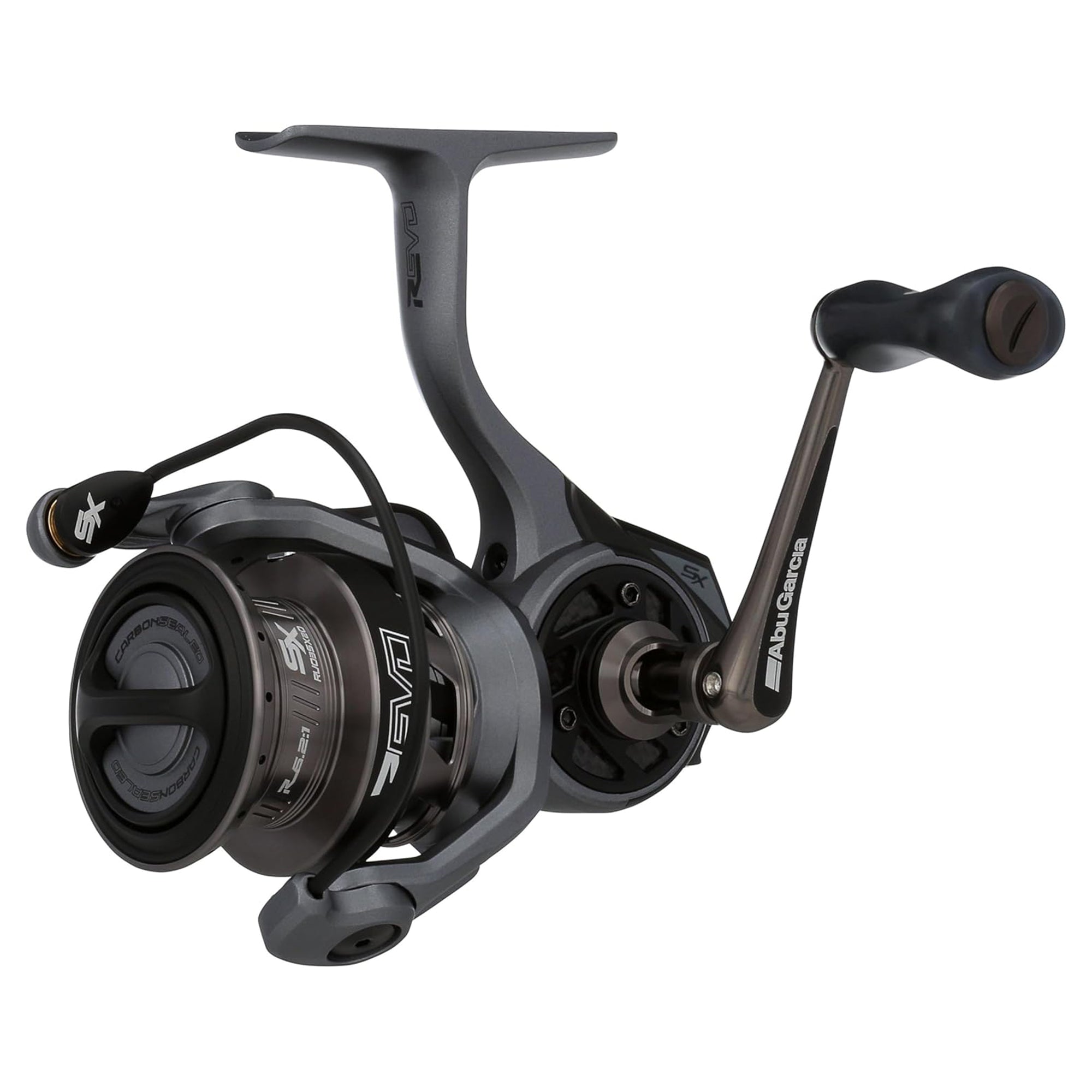 Abu Garcia Revo SX Spinning Reel, Smooth Carbon Drag, 6.2:1 Gear Ratio, Size 20