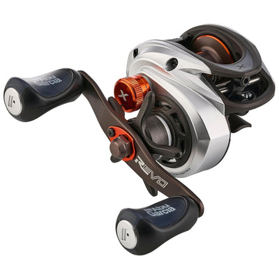Abu Garcia Revo 5 X High Speed Baitcast Fishing Reel with C6 Carbon Frame, White