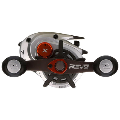 Abu Garcia Revo 5 X High Speed Baitcast Fishing Reel with C6 Carbon Frame, White