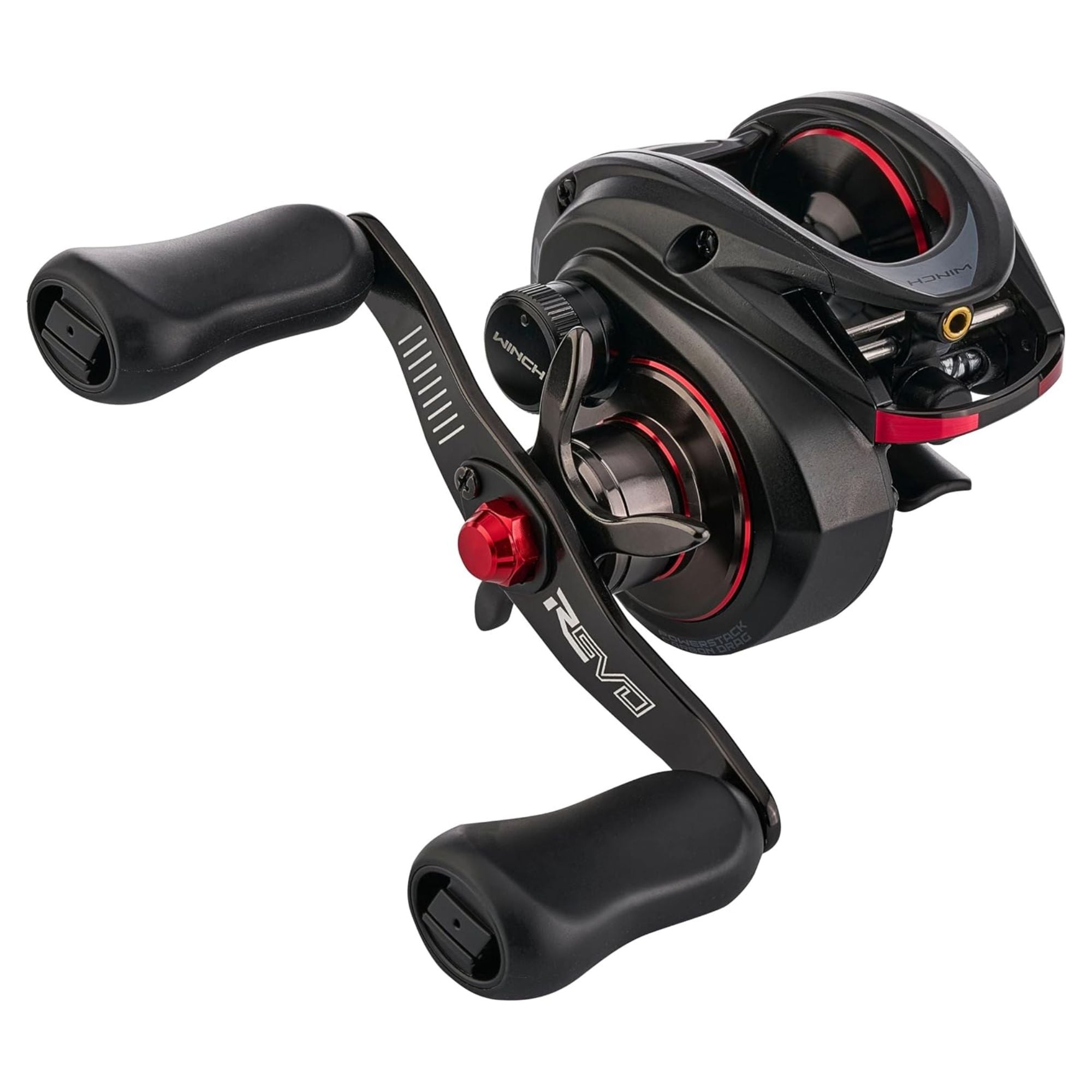 Abu Garcia Revo 5 Winch Low Profile Baitcast Reel, 23" Retrieve, Right Handle