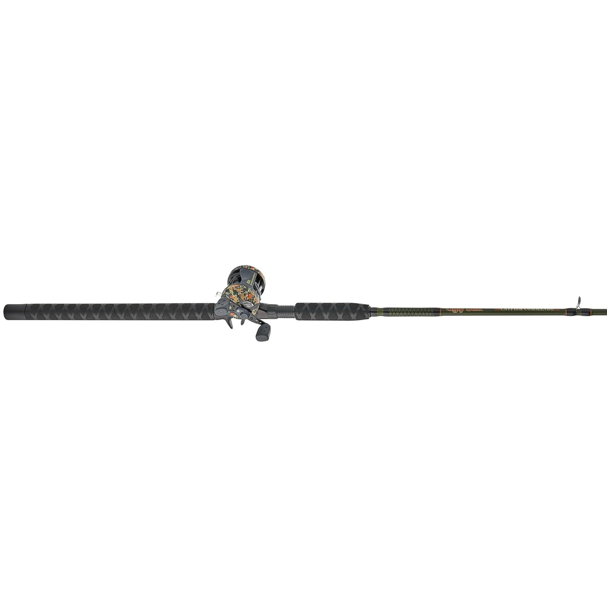 Abu Garcia Catfish Baitcast Rod and Reel Combo, 7 Ft, Medium Heavy, Size 6500