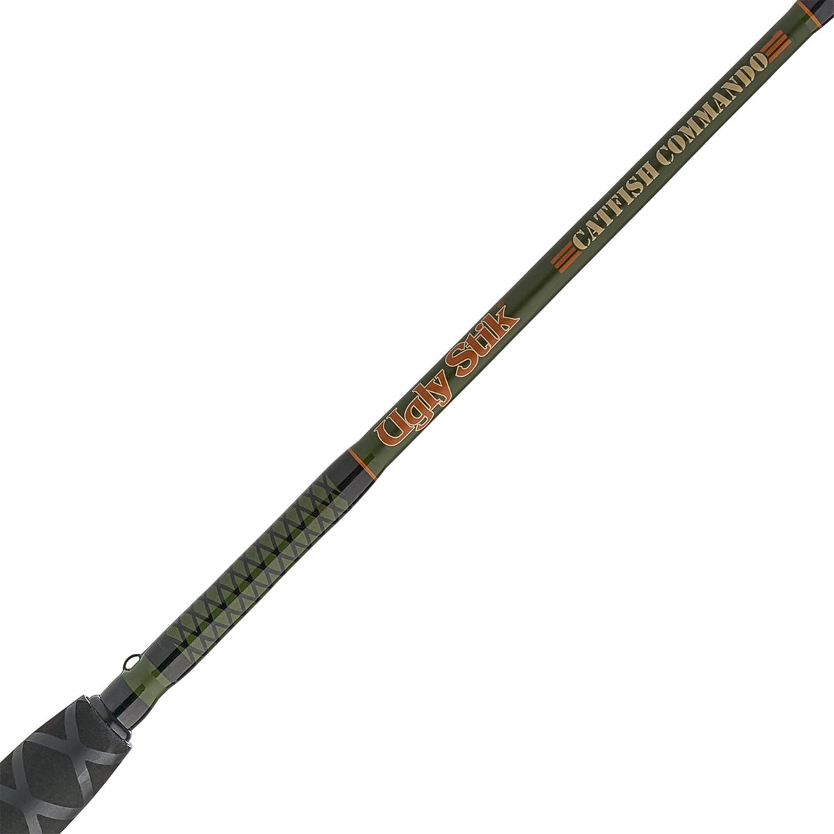 Abu Garcia Catfish Baitcast Rod and Reel Combo, 7 Ft, Medium Heavy, Size 6500