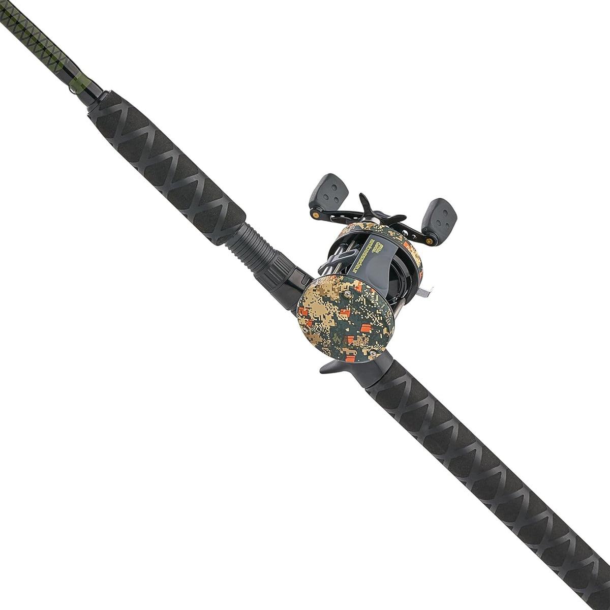 Abu Garcia Catfish Baitcast Rod and Reel Combo, 7 Ft, Medium Heavy, Size 6500