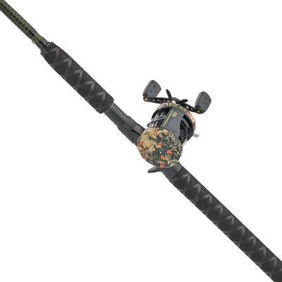 Abu Garcia Catfish Baitcast Rod and Reel Combo, 7 Ft, Medium Heavy, Size 6500