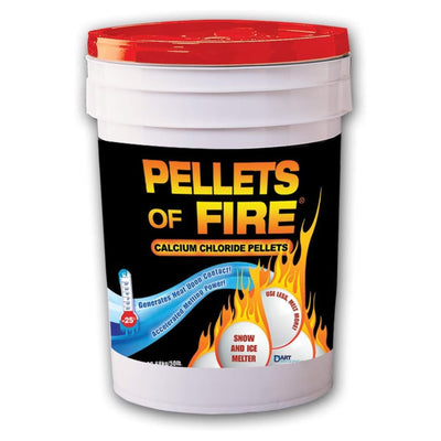 Snow Joe Pellets of Fire Ice Melter for Driveways & Sidewalks, 50 lbs, CPP50 - VMInnovations