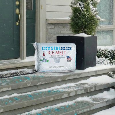 Snow Joe Commercial Blue Long-Lasting Ice and Snow Melt, 50 Pound Bag, CYB50 - VMInnovations