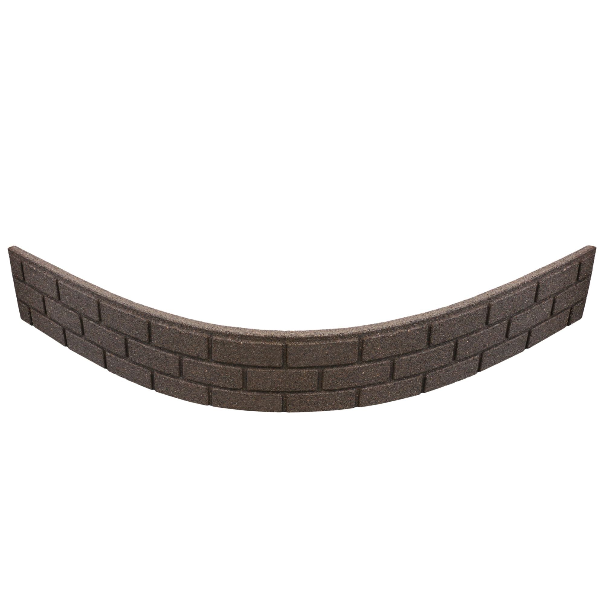 Tierra Verde 48"L x 6"H Bricks, Super Flexible Garden Border Kit, 6 Pk(Open Box)