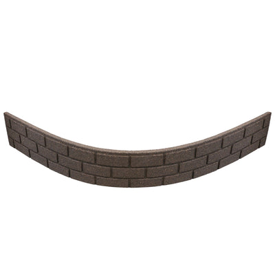 Tierra Verde 48"L x 6"H Bricks, Super Flexible Garden Border Kit, 6 Pk(Open Box)