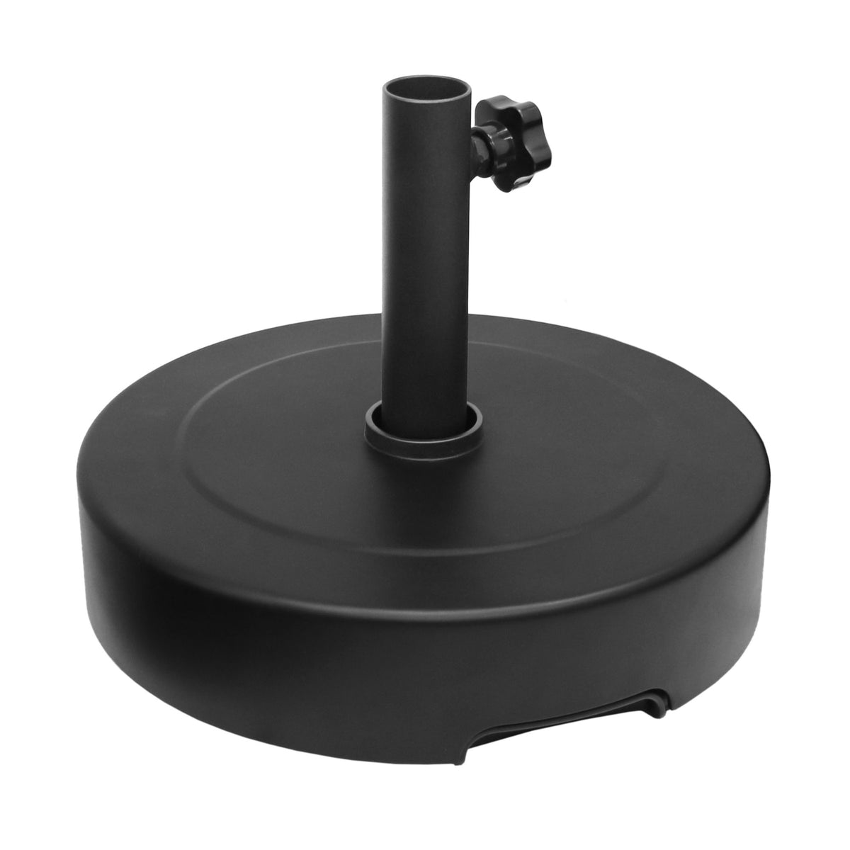 Tierra Verde 14.75" x 3.6" H Round Low Profile Easy-Fill Umbrella Base(Open Box)
