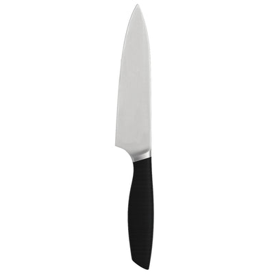 EverCook 3-Piece 8-Inch Chef Knife Set, Stainless Steel Blades, Black/Silver - VMInnovations