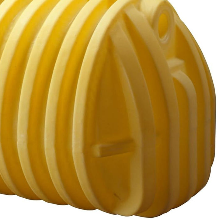 Norwesco Polyethylene Septic Tank with Single Compartment, 500 Gallon, Yellow - VMInnovations