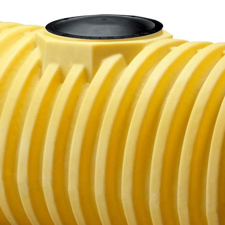 Norwesco Polyethylene Septic Tank with Single Compartment, 500 Gallon, Yellow - VMInnovations