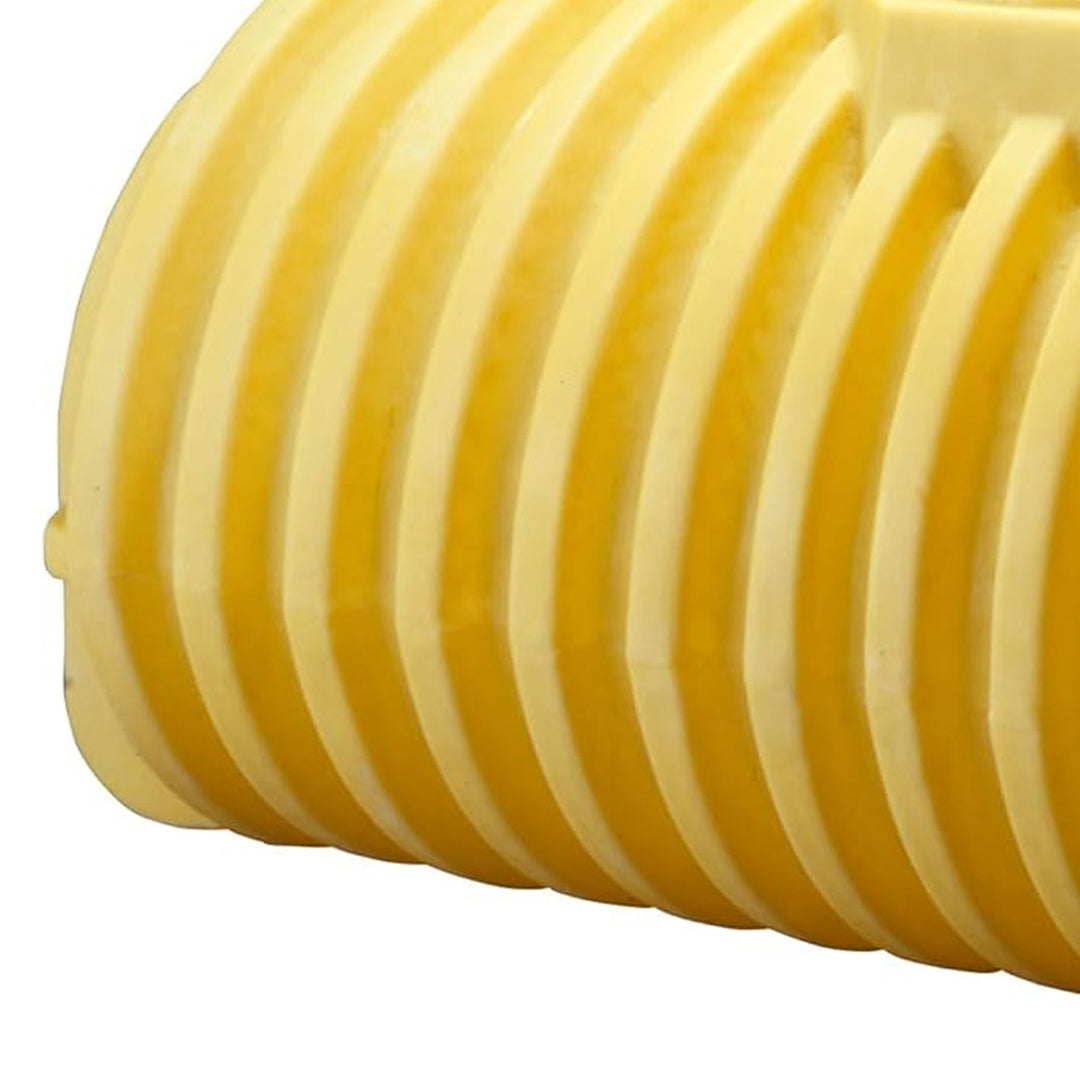 Norwesco Polyethylene Septic Tank with Single Compartment, 500 Gallon, Yellow - VMInnovations