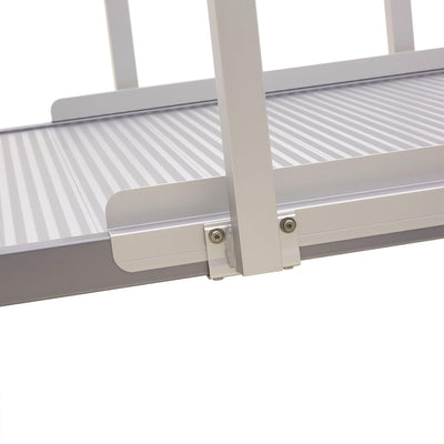 Silver Spring 10' Wheelchair Ramp w/ Handrails, Suitable for Porch (Open Box) - VMInnovations