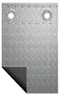 Swimline Silver Black 25x45 Winter Rectangle Inground Pool Cover - Open Box