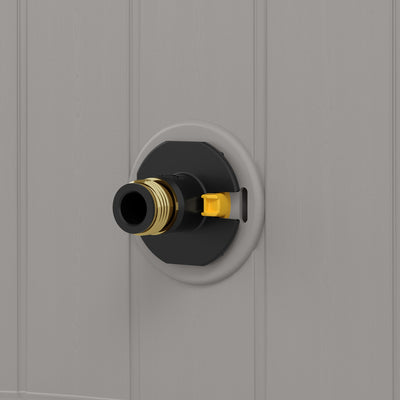Suncast Swivel Smart Trak Hose Hideaway for 225 ft x 5/8 in Garden Hose, Dove - VMInnovations