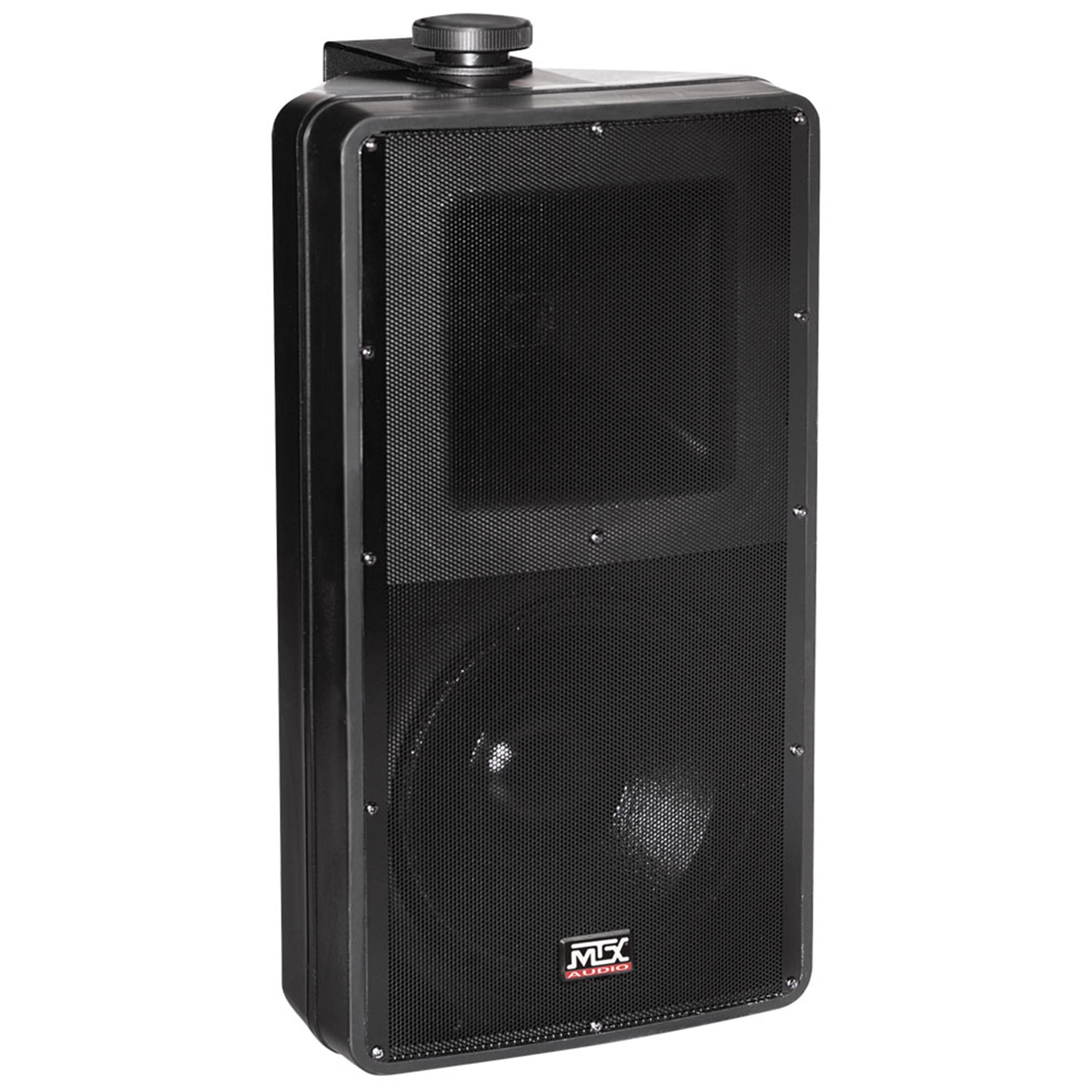 MTX Audio AW82-B 8 Inch 2-Way All-Weather Outdoor Speaker, Wall Mount, Black - VMInnovations