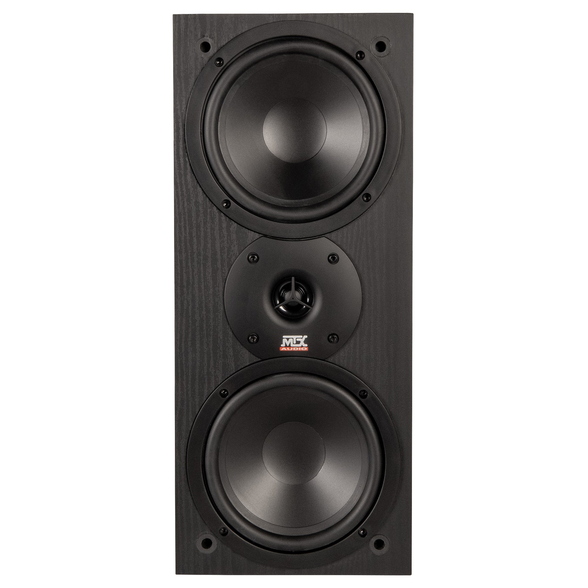 MTX Audio MONITOR60i 6.5 Inch Bookshelf Speakers, 2-Way Home Audio Pair, Black - VMInnovations