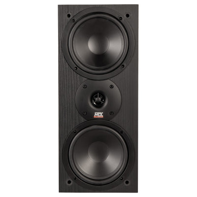 MTX Audio MONITOR60i 6.5 Inch Bookshelf Speakers, 2-Way Home Audio Pair, Black - VMInnovations