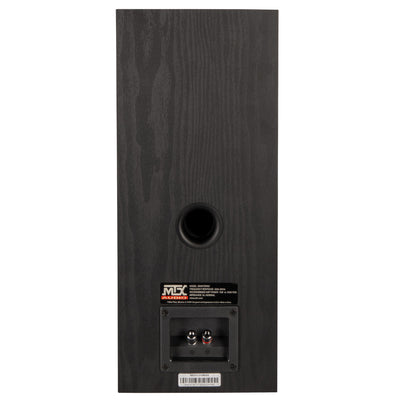 MTX Audio MONITOR60i 6.5 Inch Bookshelf Speakers, 2-Way Home Audio Pair, Black - VMInnovations