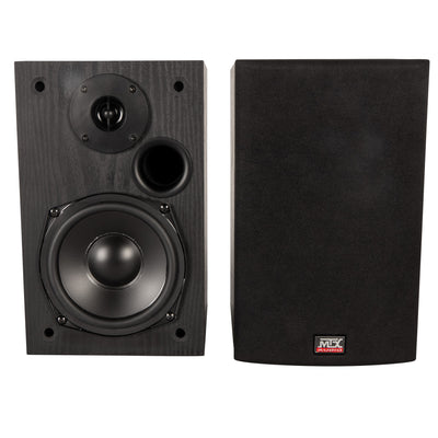 MTX Audio MONITOR5i 5.25 In Bookshelf Speakers, 2-Way Home Audio Pair (Open Box)