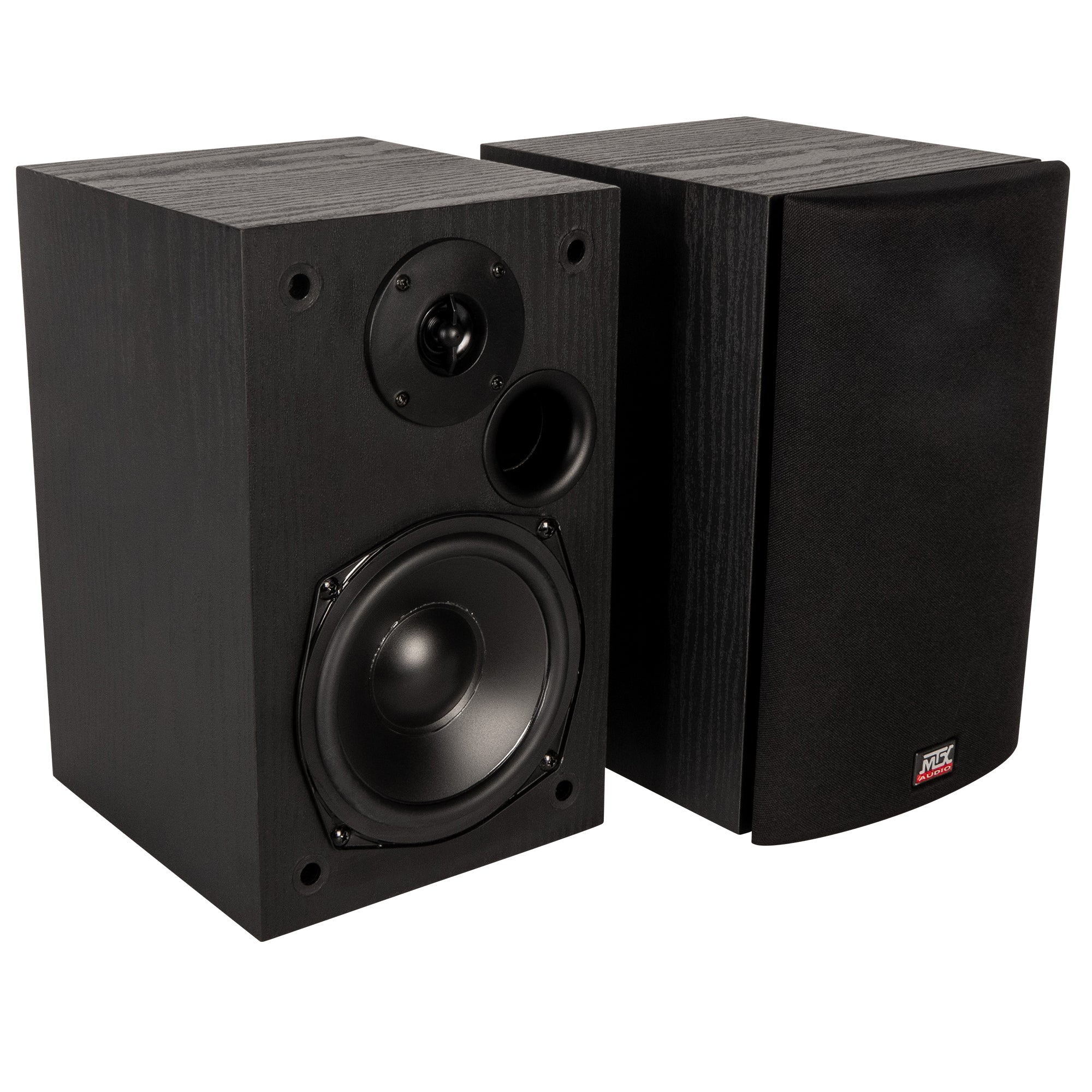 MTX Audio MONITOR5i 5.25 In Bookshelf Speakers, 2-Way Home Audio Pair (Open Box)