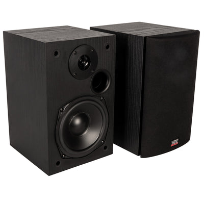 MTX Audio MONITOR5i 5.25 In Bookshelf Speakers, 2-Way Home Audio Pair (Open Box)