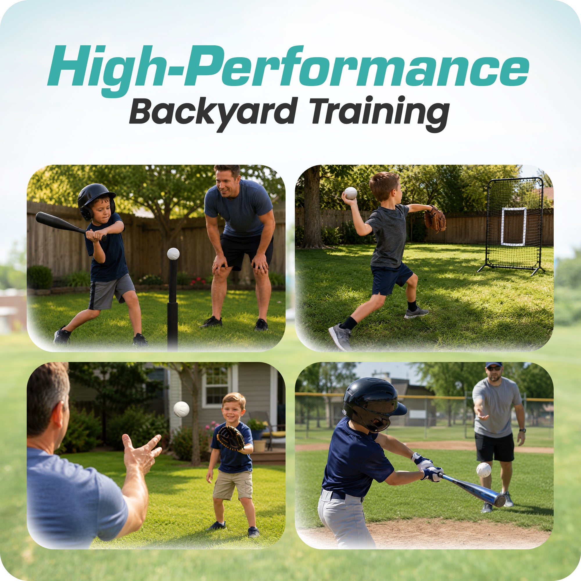 Union Products Blazer Ball and 34-Inch Plastic Baseball Bat Backyard Game Set - VMInnovations