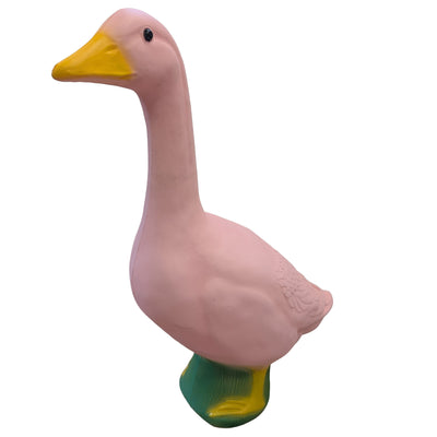 Union Products Pink Goose Lawn Ornament, Outdoor Garden or Walkway Decoration - VMInnovations